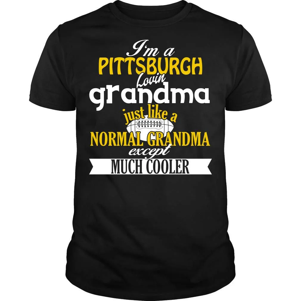 Cool Pittsburgh Football Grandma