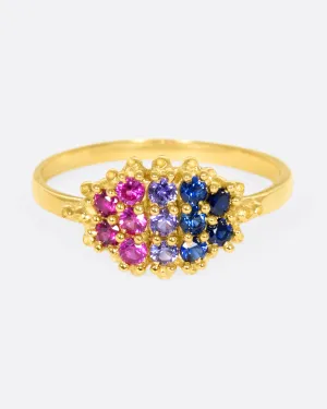 Cool Toned Gradient Fereastra Ring