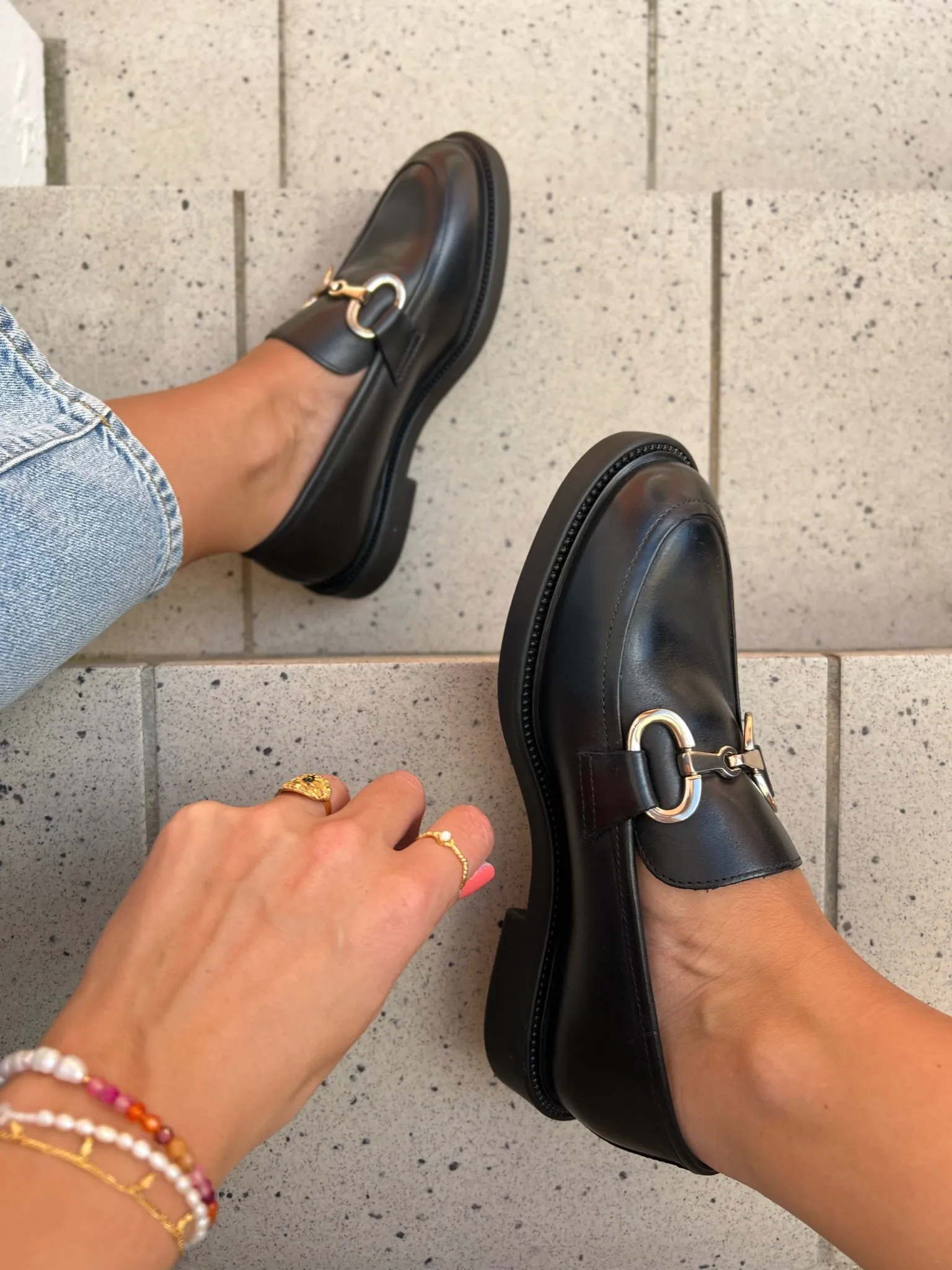 Copenhagen Shoes Awake Loafers Black Leather