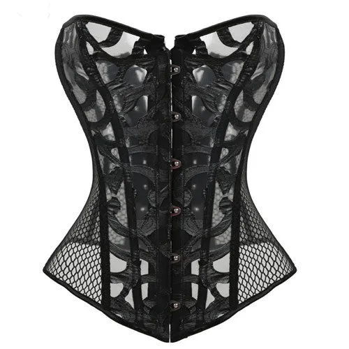 corset waist trainer corset Corset steampunk gothic waist trainer steel bone corselet Bustier corselet waist trainer women
