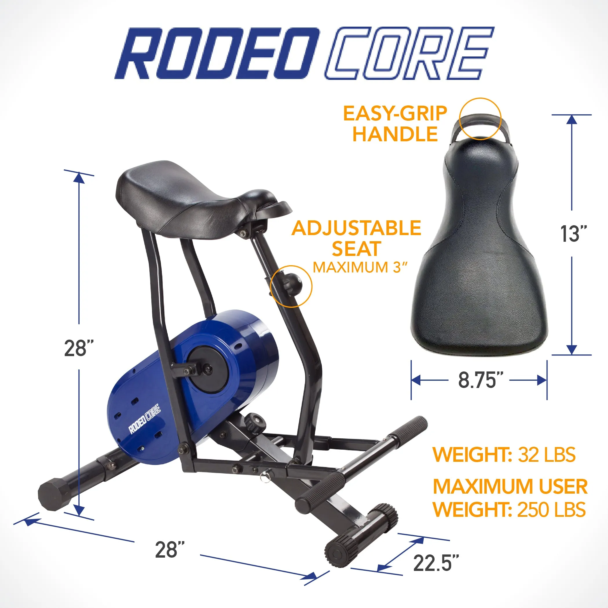 Daiwa Felicity Rodeo Core Horse Exercise Machine