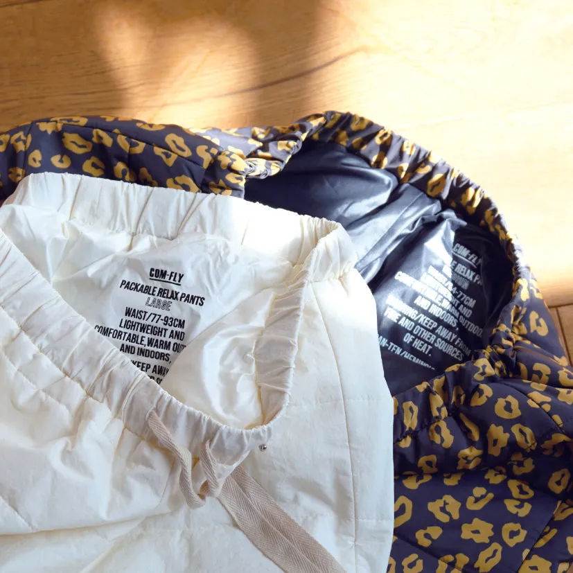 DAN-TEN | ダンテン　COM-FLY  PLUS PACKABLE RELAX PANTS L