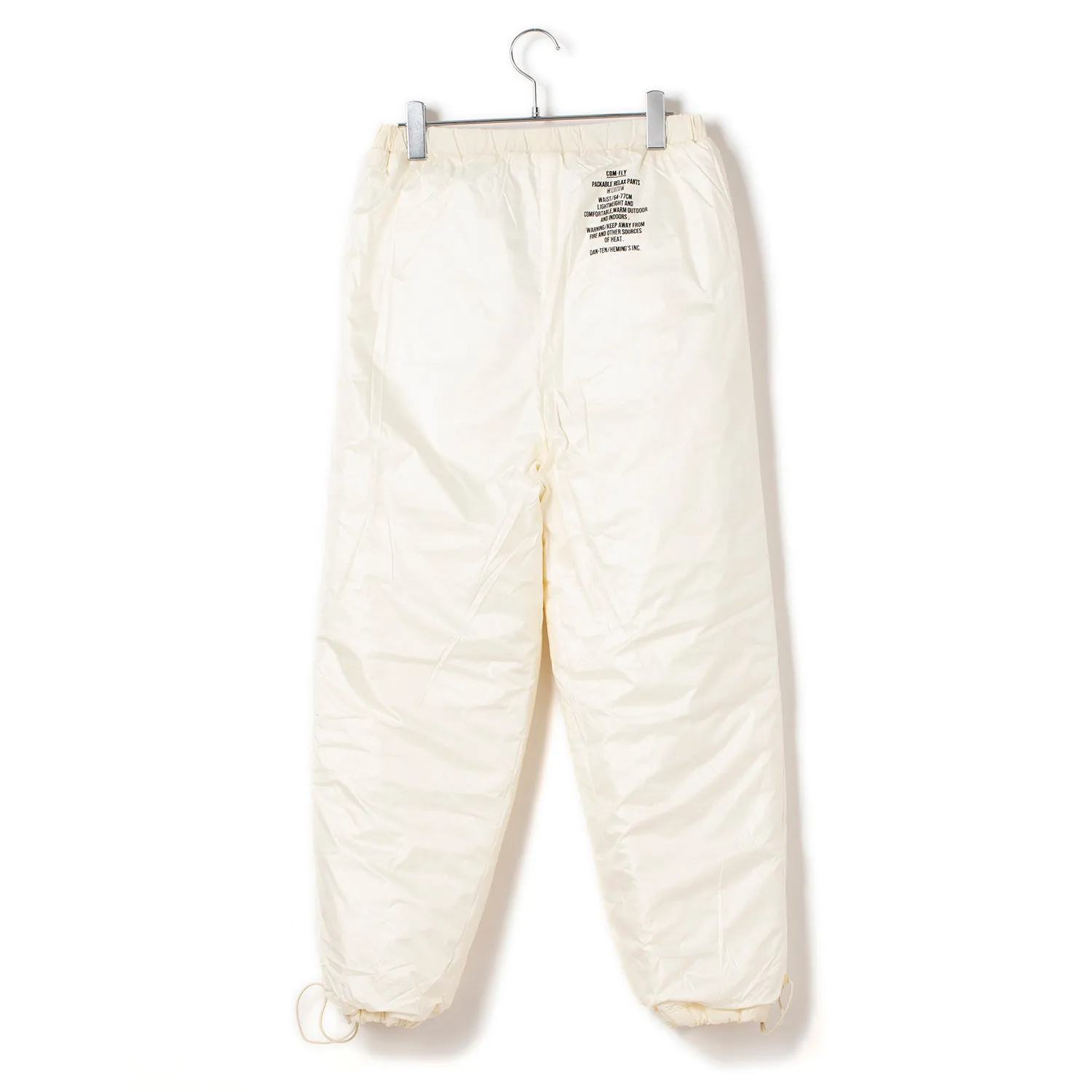 DAN-TEN | ダンテン　COM-FLY  PLUS PACKABLE RELAX PANTS L