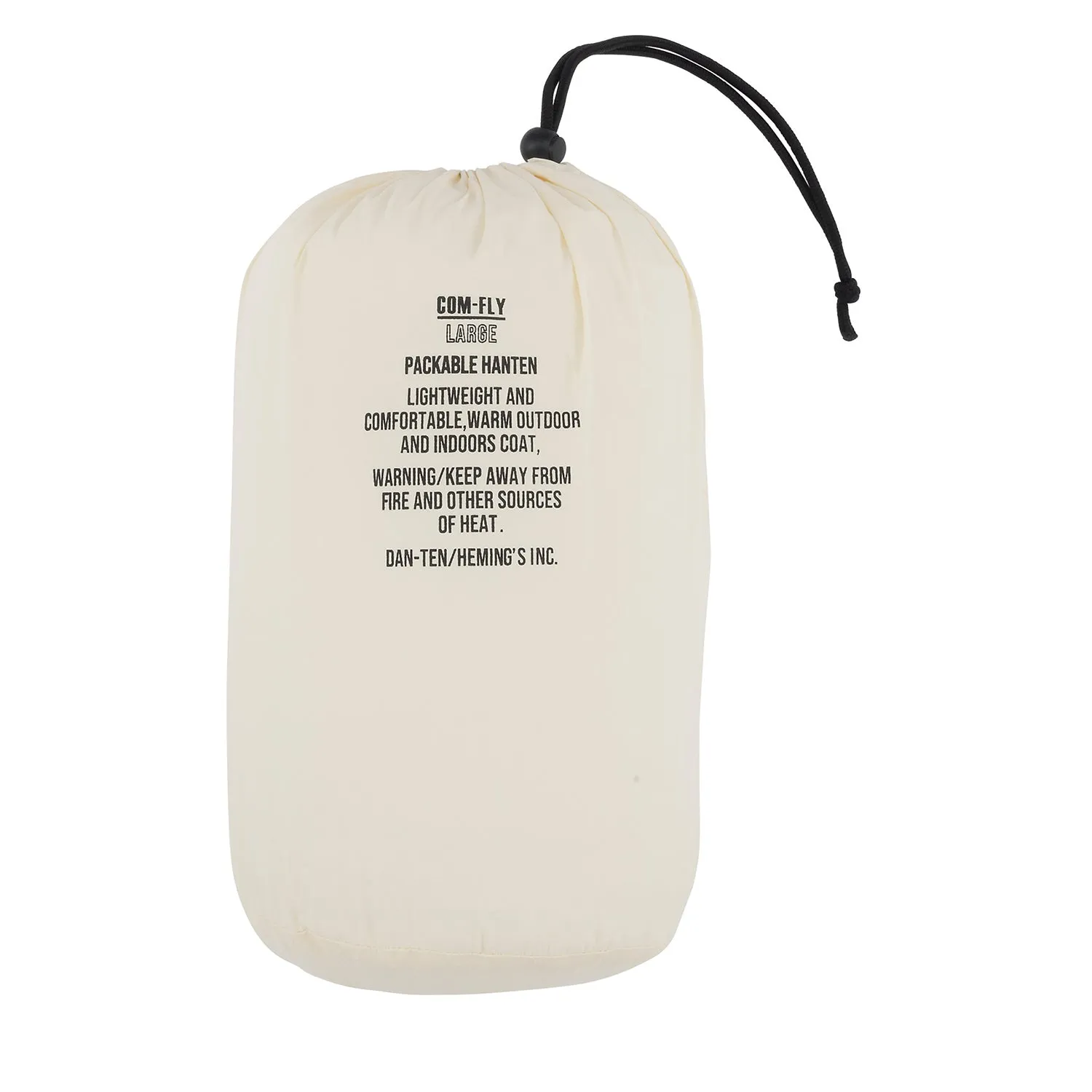 DAN-TEN | ダンテン　COM-FLY  PLUS PACKABLE RELAX PANTS L