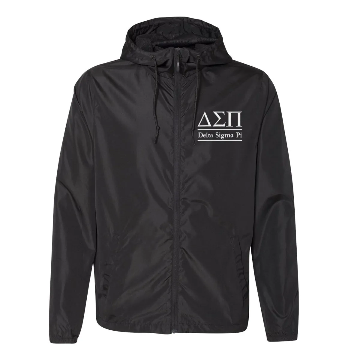 Delta Sigma Pi Full Zip Windbreaker