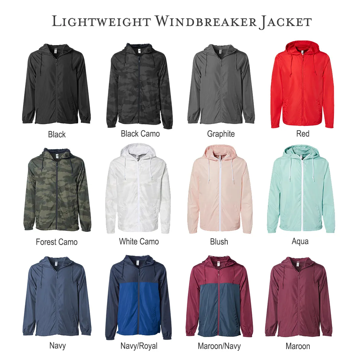 Delta Sigma Pi Full Zip Windbreaker