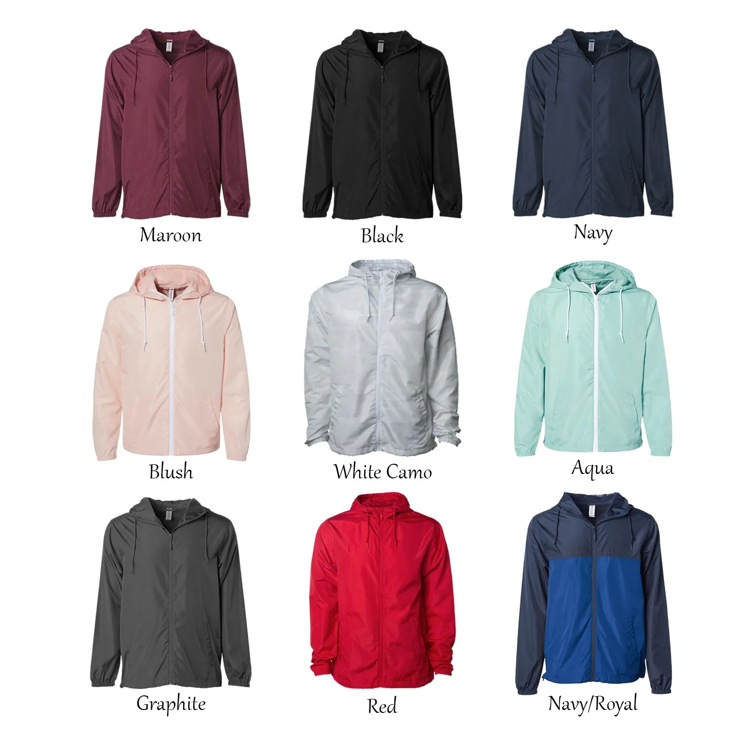 Delta Tau Delta Full Zip Windbreaker