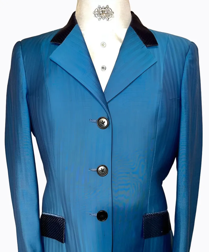 DeRegnaucourt Teal Hunt Coat