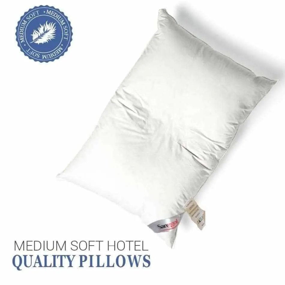 Down and Feather Mix Pillow | Duck Down