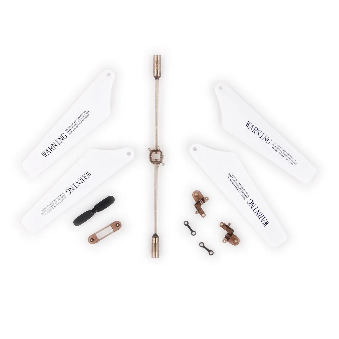 Eastvita full Set Replacement Parts for Syma S111g,Main Blades, Tail Blade, Balance Bar, Spare Main Grips, Connect Buckle