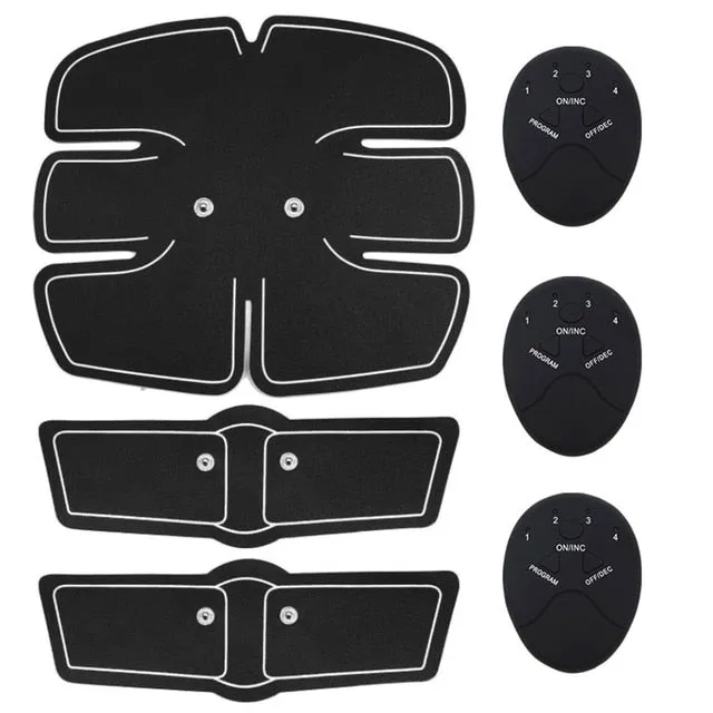 Electric Stimulators Massage Press Trainer Abdominal Muscle Exerciser Belly Leg Arm Exercise Workout Home Fitness Equipment