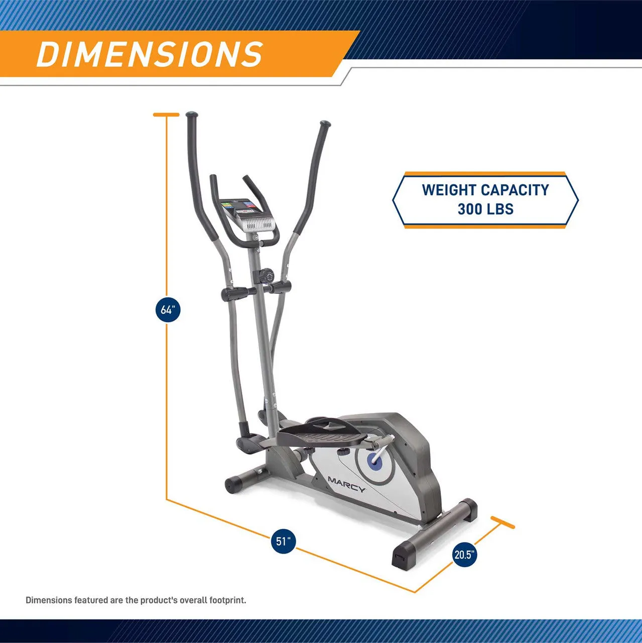 Elliptical Trainer | Marcy NS-40501E