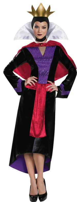 Evil Queen Deluxe Adult 12-14 Adult Women Costume