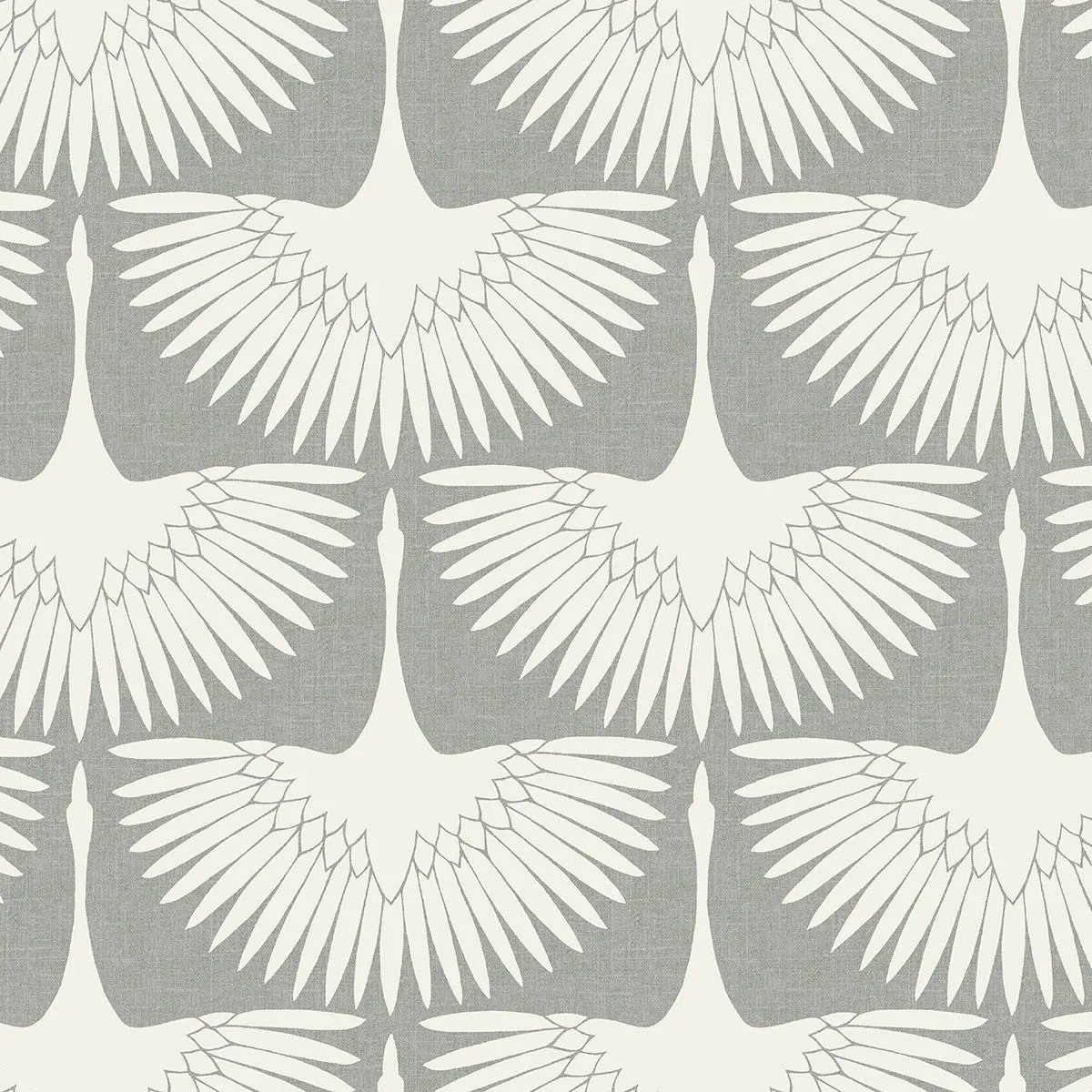 Feather Flock Chalk Self-Adhesive FE411 Wallpaper