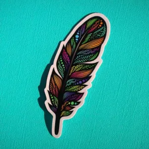 FEATHER STICKER