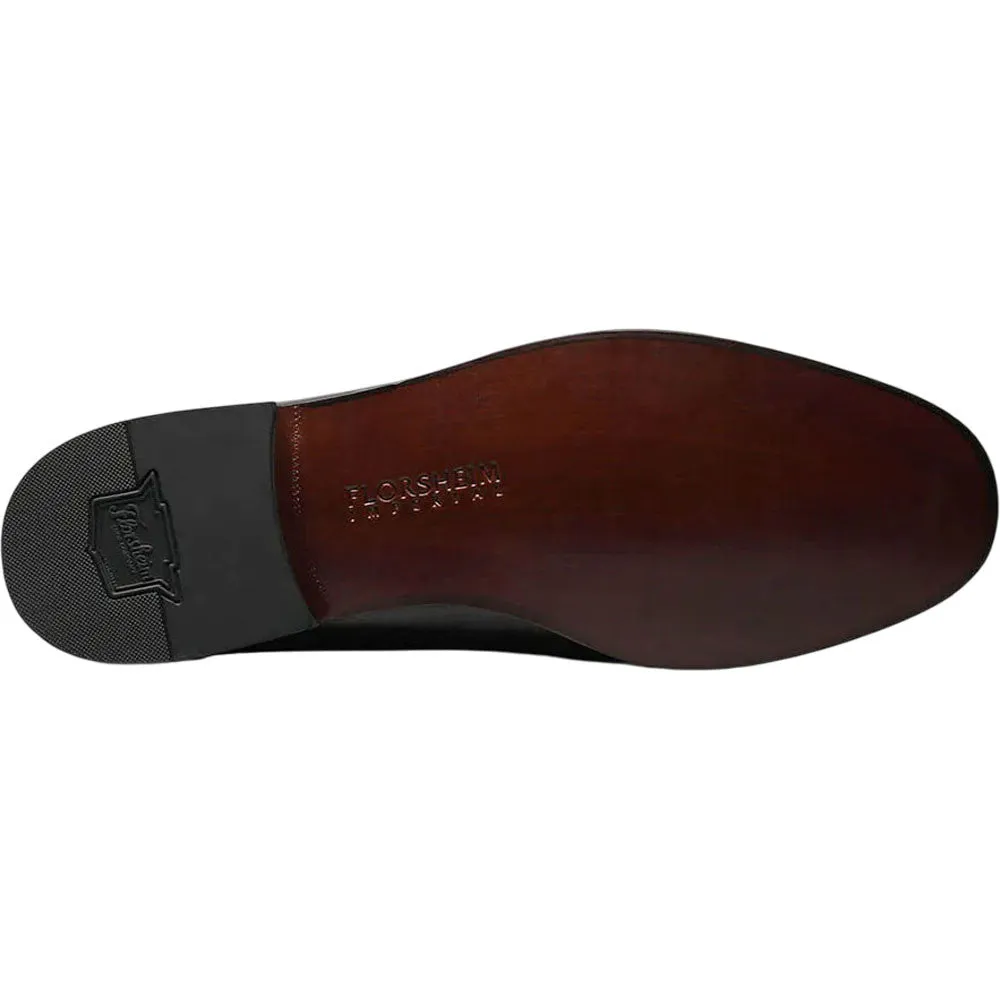 Florsheim Como Black Moc Toe Bit Loafer
