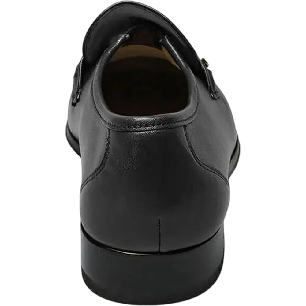 Florsheim Como Black Moc Toe Bit Loafer