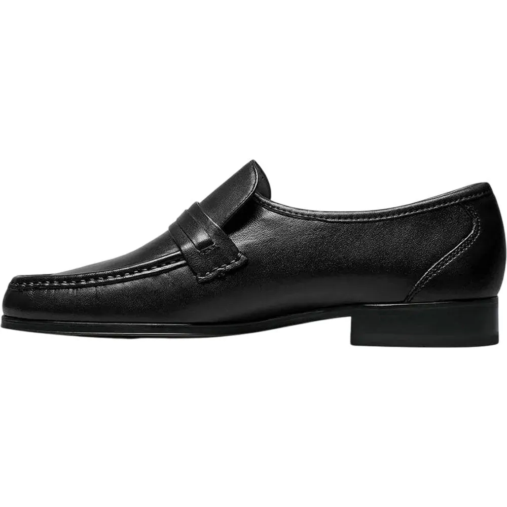 Florsheim Como Black Moc Toe Bit Loafer