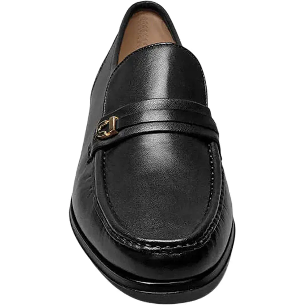 Florsheim Como Black Moc Toe Bit Loafer