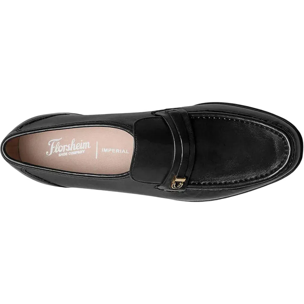 Florsheim Como Black Moc Toe Bit Loafer