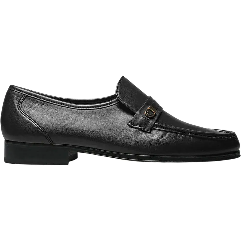 Florsheim Como Black Moc Toe Bit Loafer