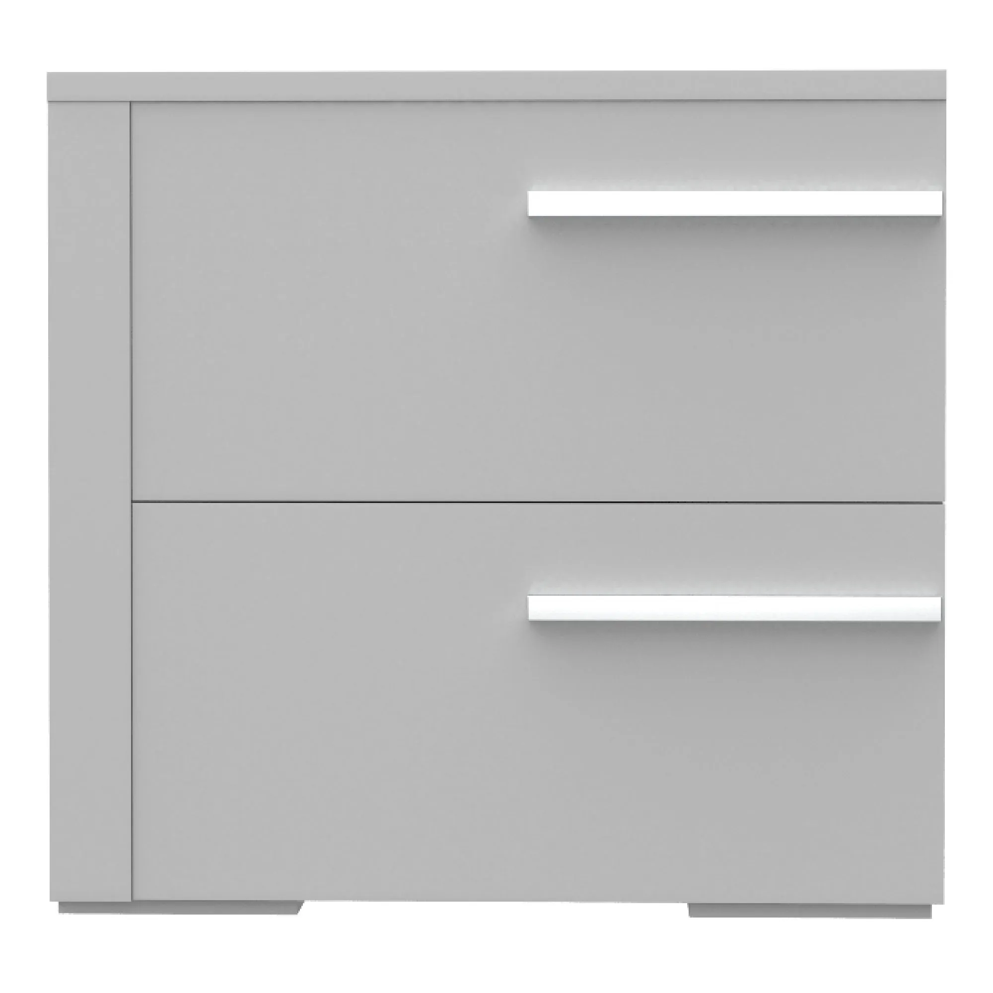 Gabriella right night table for bedroom decoration, light grey