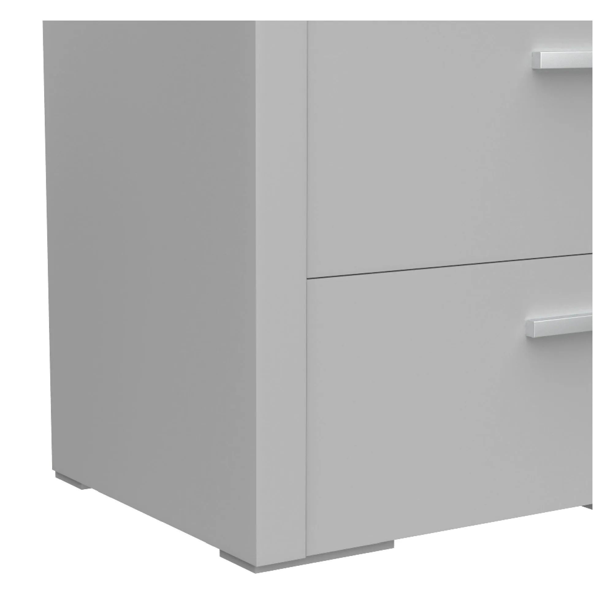 Gabriella right night table for bedroom decoration, light grey