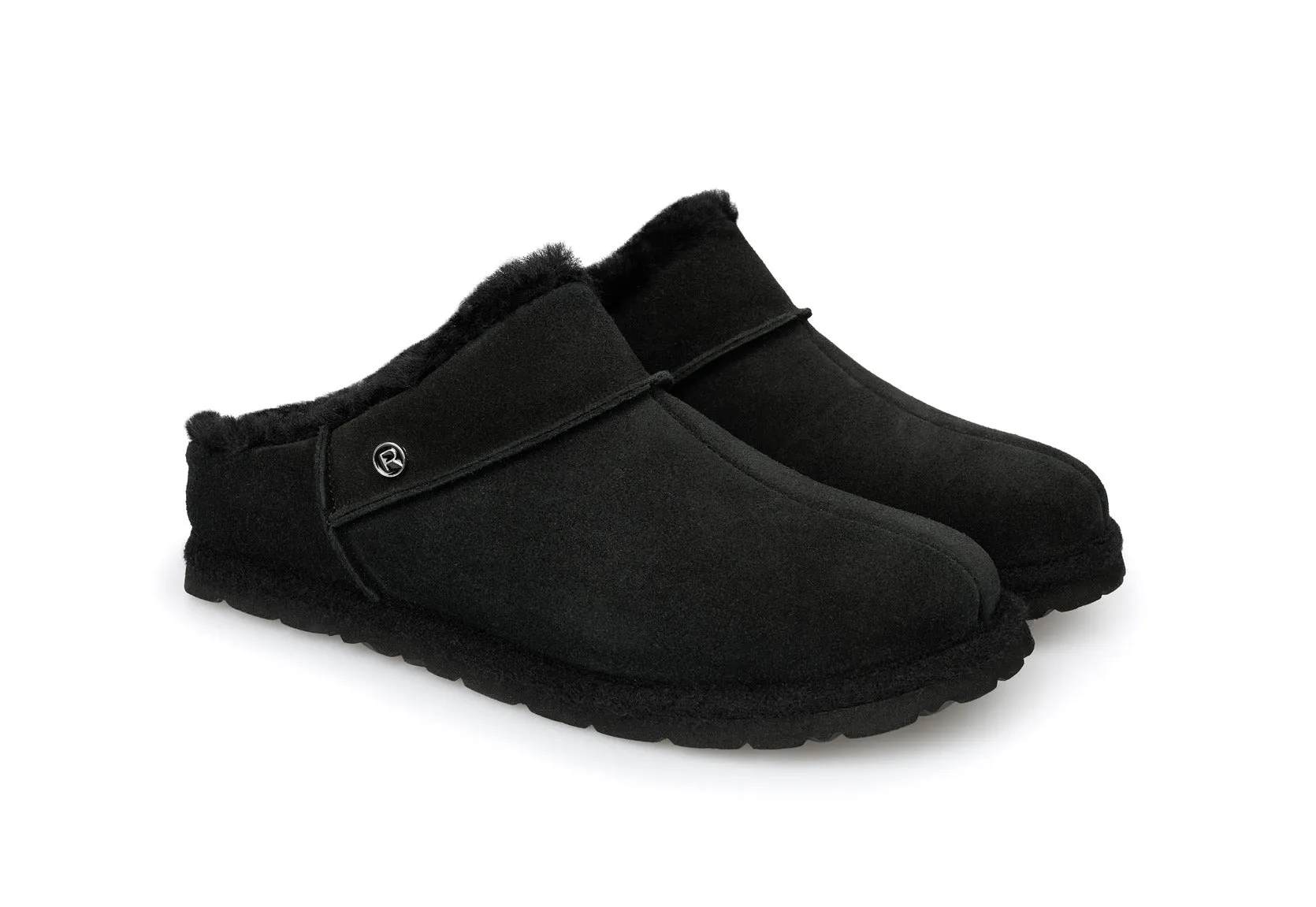 'Gardena' women's indoor homeslippers - Black