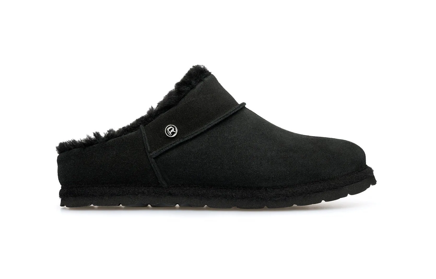 'Gardena' women's indoor homeslippers - Black