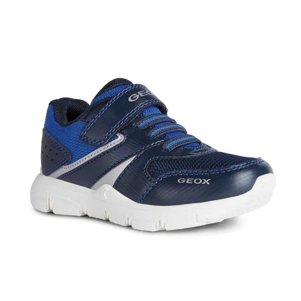 Geox J New Torque Boy Navy/Royal Trainers