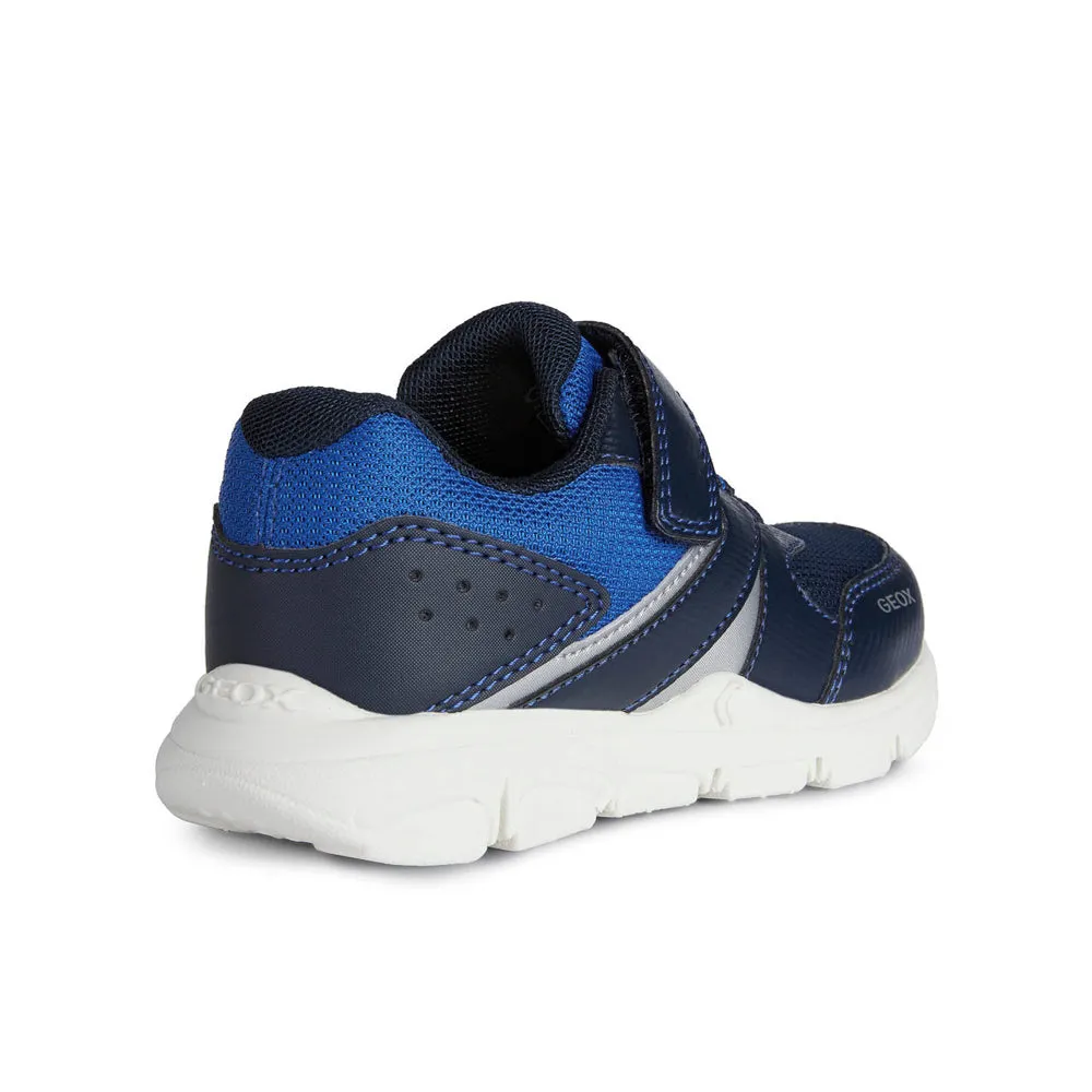 Geox J New Torque Boy Navy/Royal Trainers