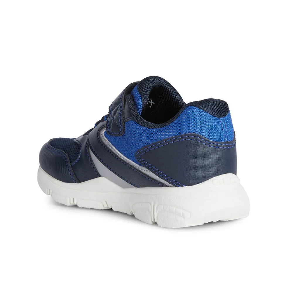 Geox J New Torque Boy Navy/Royal Trainers