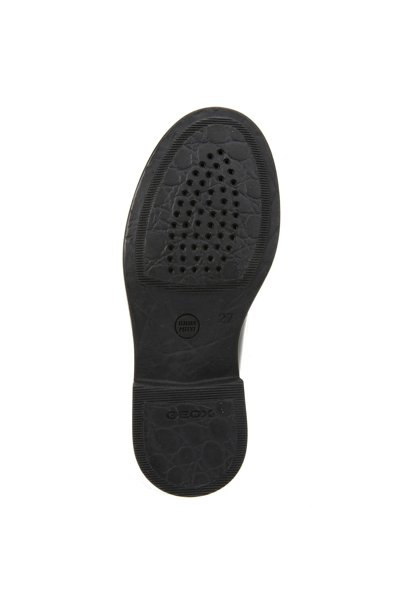 Geox School Shoes | Tassel Loafer Agata A | Black Patent