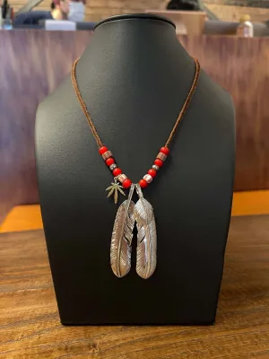 Goros Double Silver Feathers (Plain and Top Feather) Setup