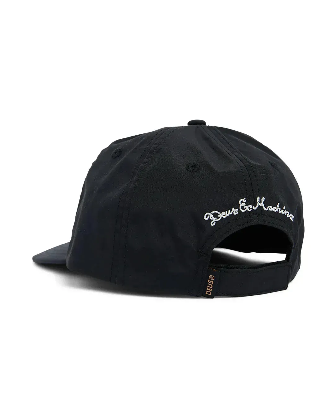 Gorra DEUS EX MACHINA Pill Logo Black