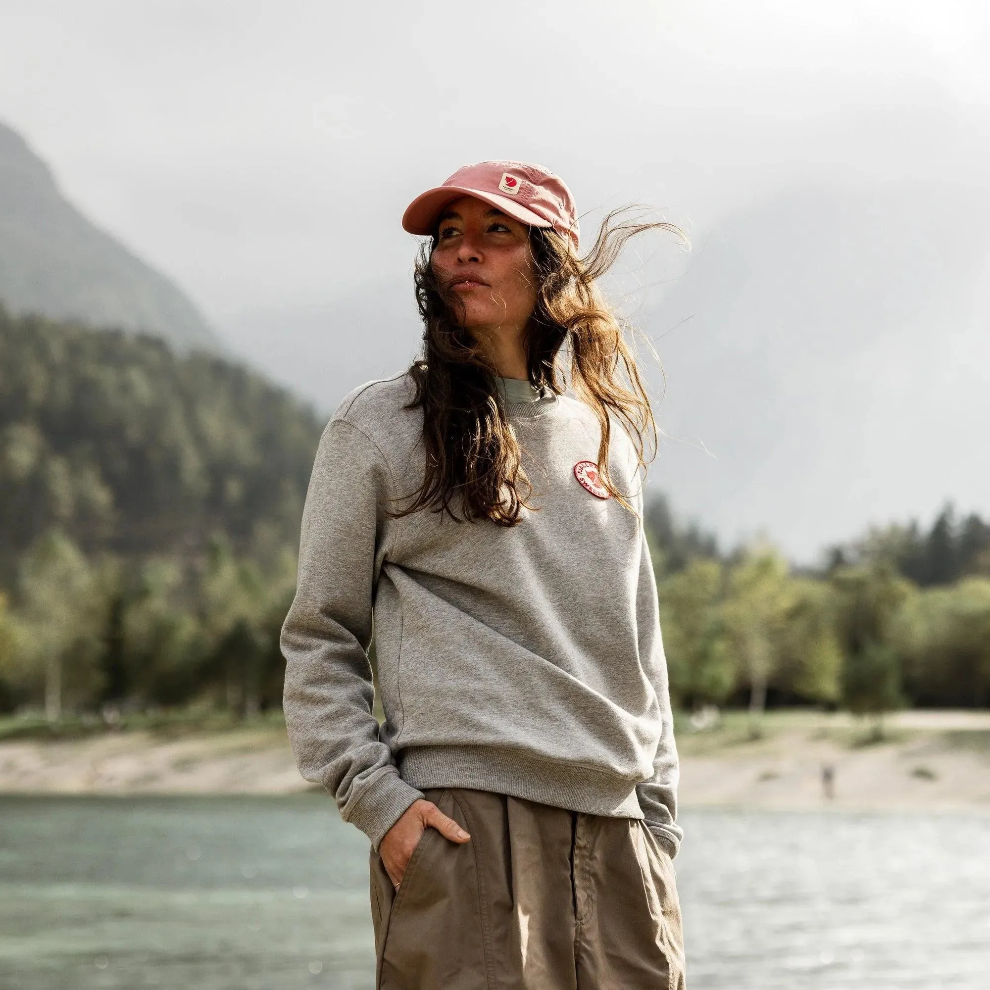 Gorra Fjällräven High Coast Wind Dusty Rose