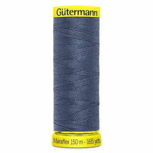 Gutermann 150m Maraflex Stretch Jersey Thread - 112 Blue Grey