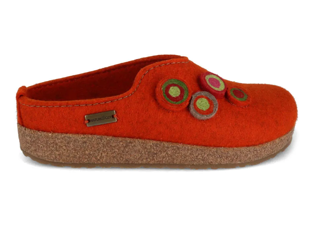 HAFLINGER Clog | Grizzly Kanon, Rust