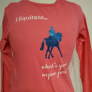 Hot Pink Long Sleeve T Shirt Ladies S