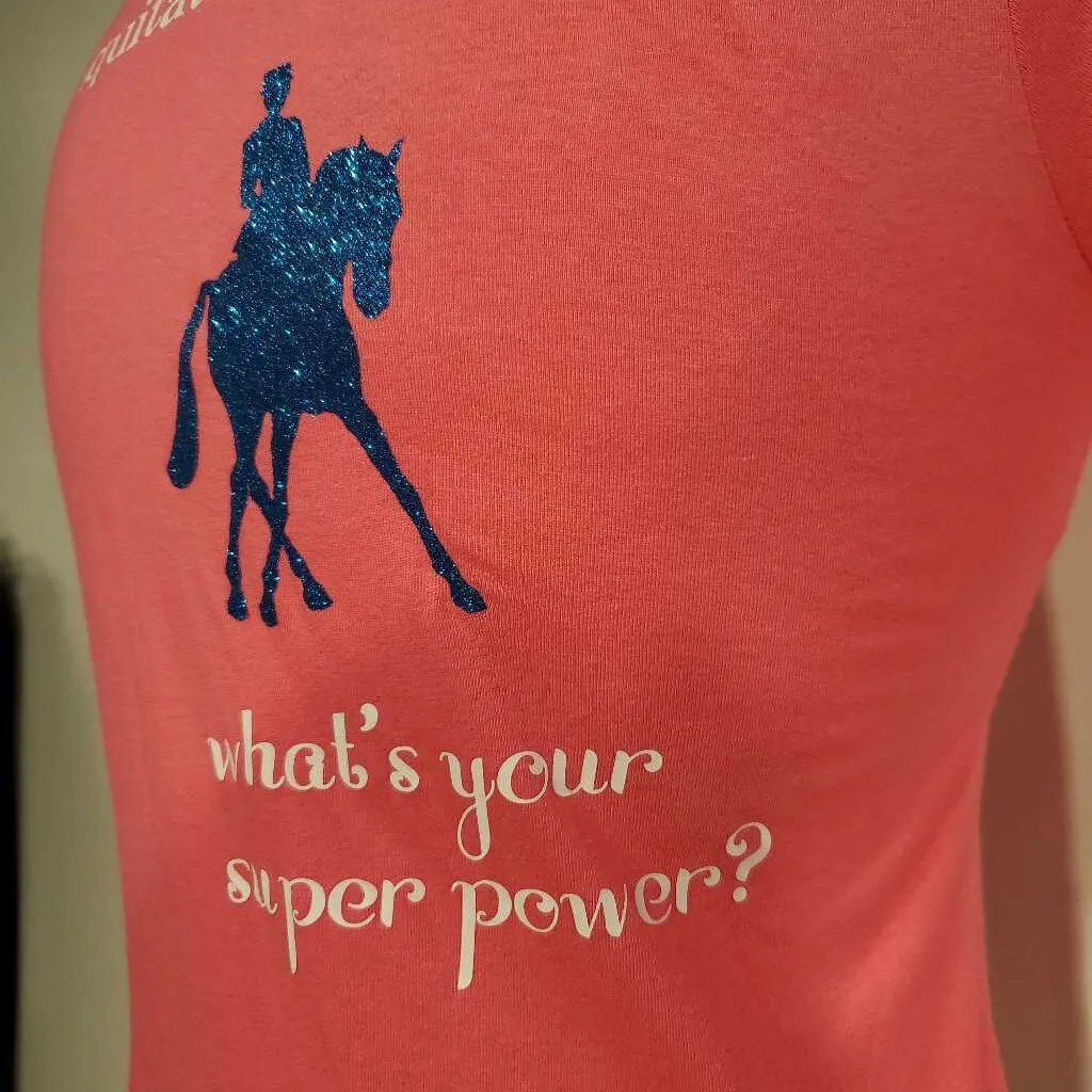 Hot Pink Long Sleeve T Shirt Ladies S