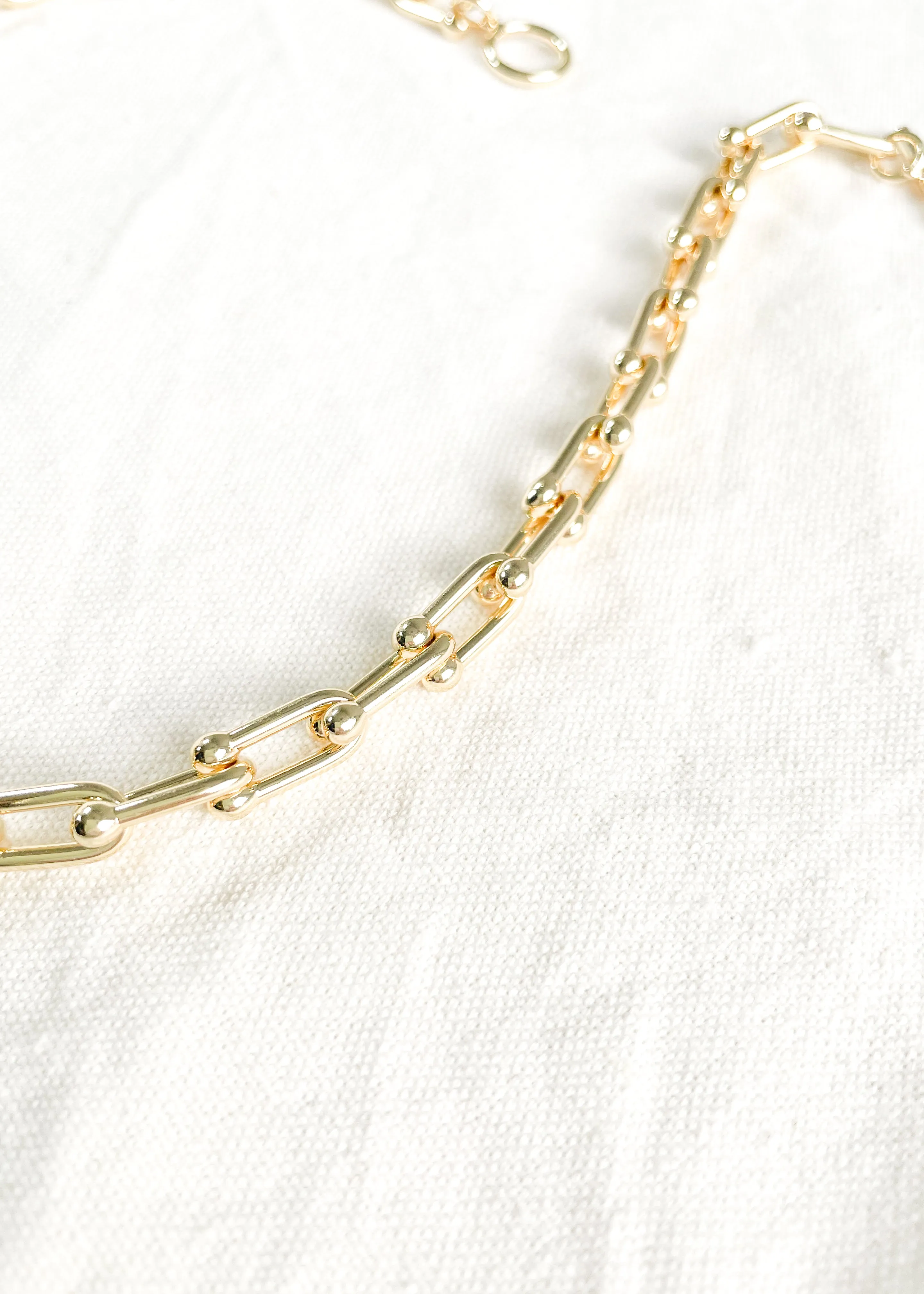 Iris Link Necklace