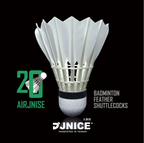 Jnice Air 20 Feather shuttlecock