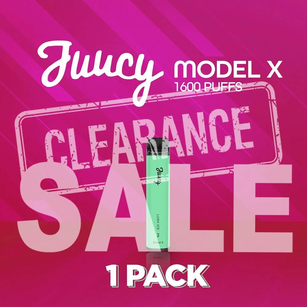Juucy Model X Disposable Vape Device - 1 Pack