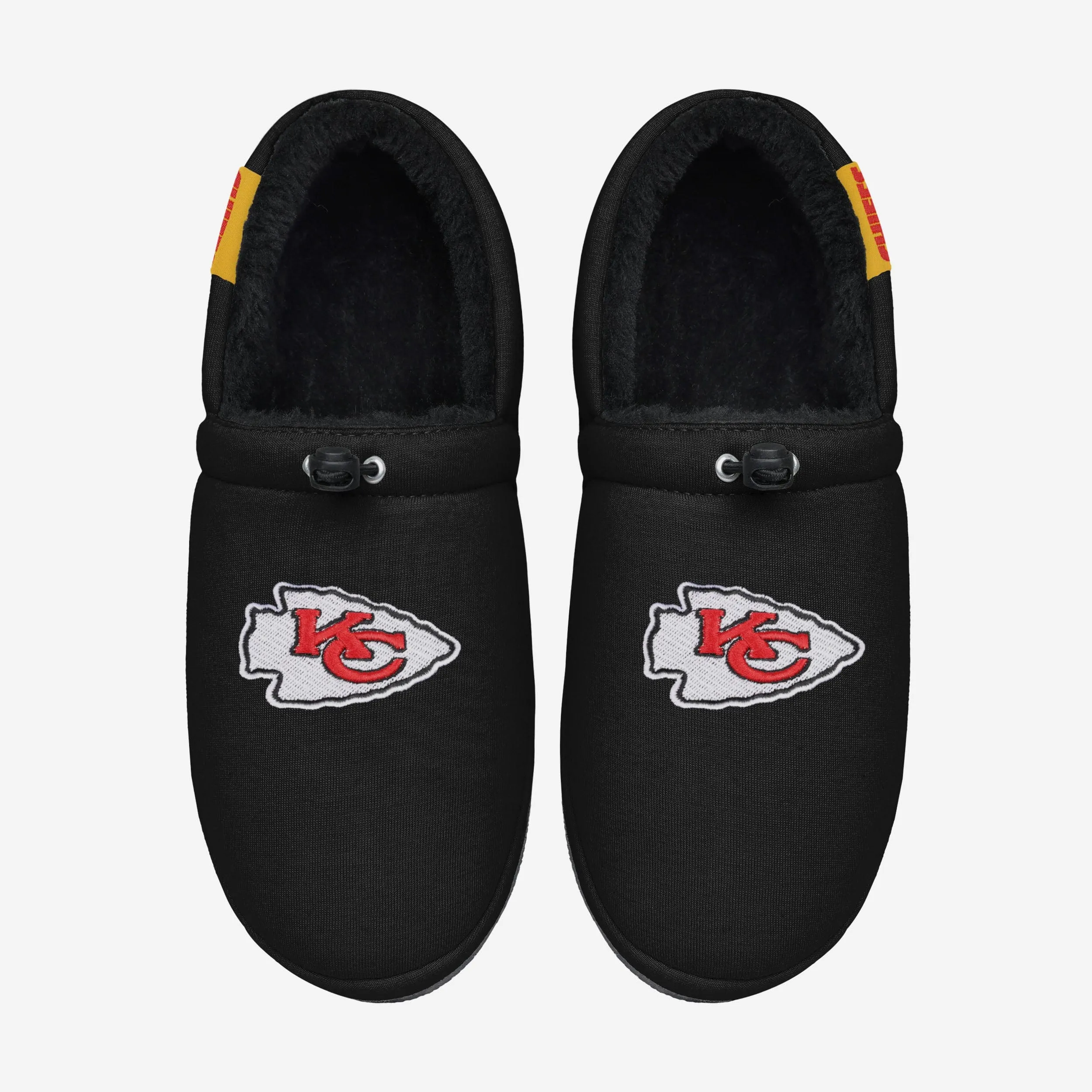 Kansas City Chiefs Big Logo Athletic Moccasin Slipper