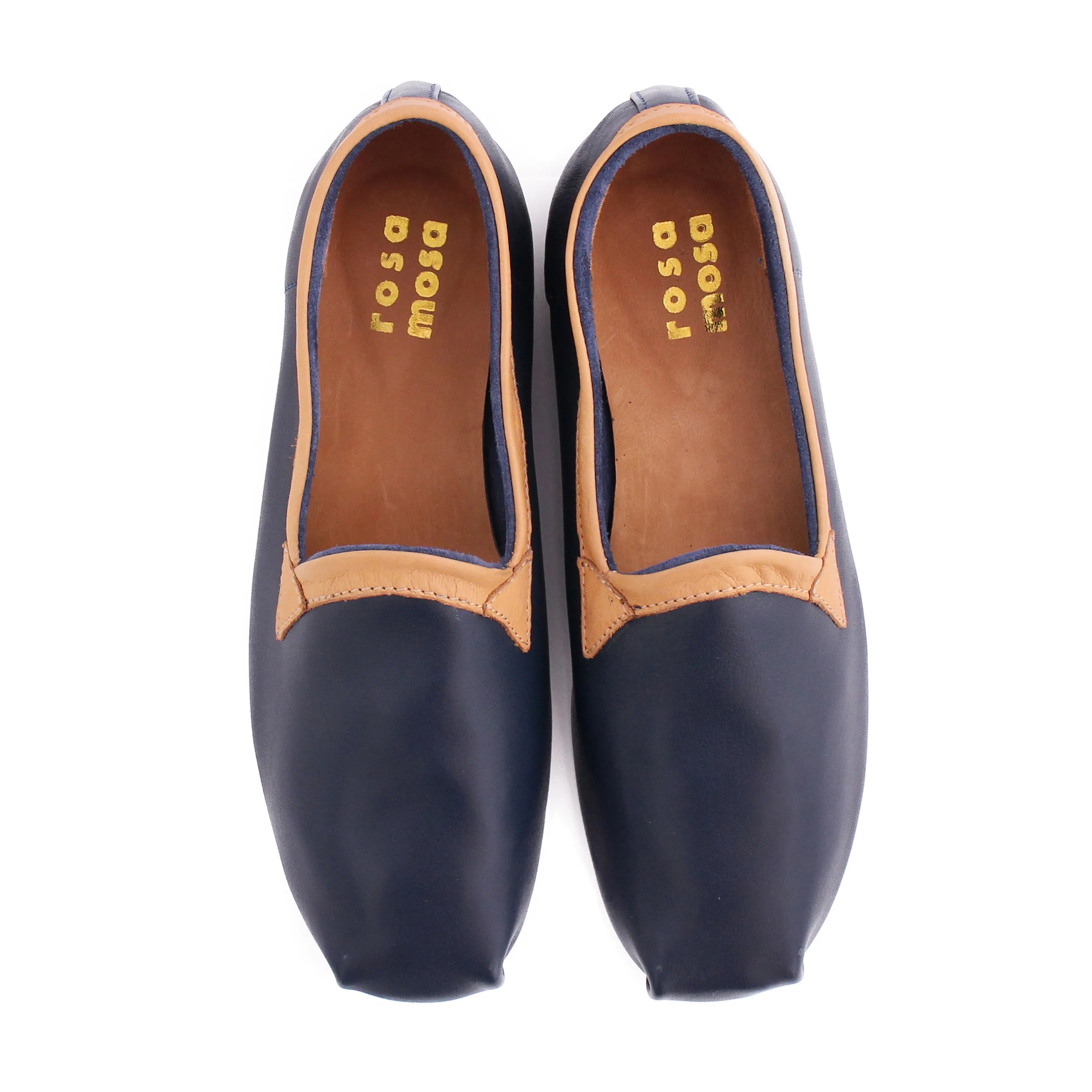 KARRÉ SLIPPERS LEATHER   NAVY