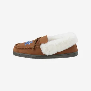 Kentucky Wildcats Womens Tan Moccasin Slipper