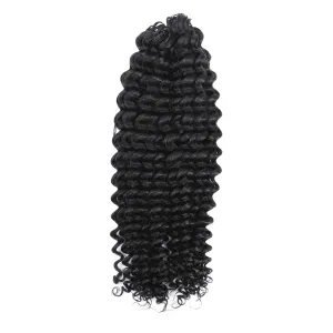 Knotless Pre-Separated Feather Crochet Hair Extension Water Wave Human Hair