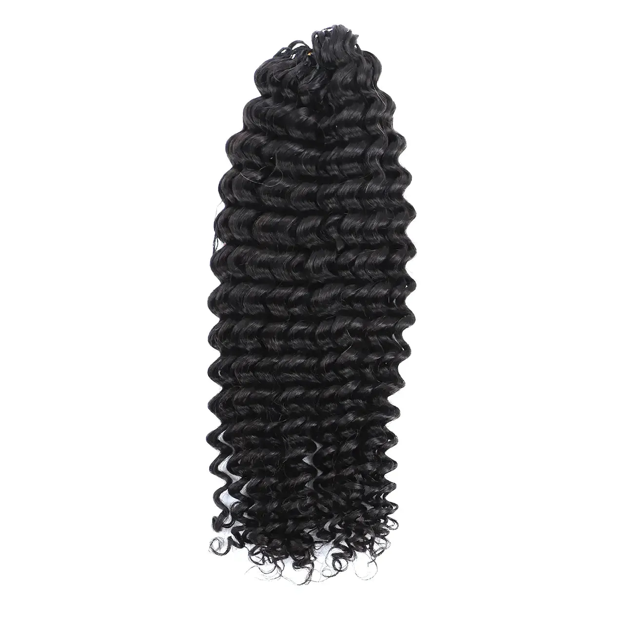 Knotless Pre-Separated Feather Crochet Hair Extension Water Wave Human Hair