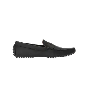 LACOSTE 7-35CAM0118024 CONCOURS 118 MN'S (Medium) Black Leather Lifestyle Loafers