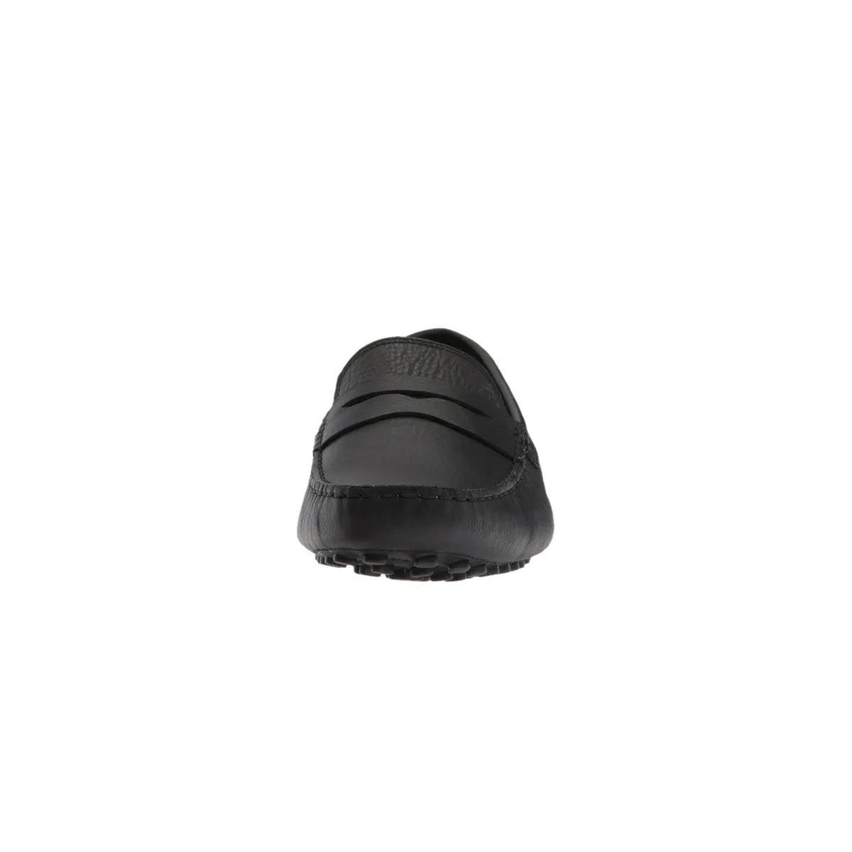 LACOSTE 7-35CAM0118024 CONCOURS 118 MN'S (Medium) Black Leather Lifestyle Loafers